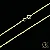 Corrente Cordão Baiano 1,8mm - Fecho Tradicional - Banhada a Ouro 18k - Imagem 1