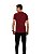 Camiseta Masculina Modal Gola V Vinho - Imagem 3