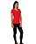 Camiseta Feminina com Recorte Asas Vermelha - Imagem 3