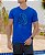 Camiseta Dry Masculina Costela de Adão Azul - Imagem 1