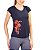 Camiseta Feminina Preta Arabesco - Imagem 1