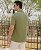 Camisa Slim Algodão Verde - Imagem 5