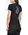 Camiseta Feminina Térmica Decote V Oriental Leaf - Imagem 2