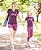 Camiseta Feminina Dry Bike Move Roxa - Imagem 1