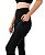 Calça Legging Feminina Com Bolsos Amplos Preta - Imagem 2