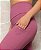 Calça Legging Feminina Com Bolsos Amplos Rosa - Imagem 1