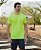 Camiseta Dry Masculina Amarela Neon - Imagem 1