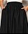 Saia Longa Feminina Old Money Preto - Imagem 3