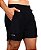 Shorts Masculino Comfort Preto - Imagem 1