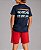 Camiseta Infantil Térmica Dry Beach Marinho - Imagem 1