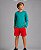 Camiseta infantil Dry Proteção UV Verde - Imagem 2