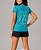 Camiseta Dry Infantil Aqua Verde - Imagem 1