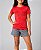 Camiseta Dry Infantil Marine Life Vermelho - Imagem 1
