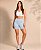 Short Legging Feminina Lithe Azul Gelo - Imagem 2