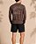 Camiseta Thermo UV Manga Longa Square Marrom - Imagem 1
