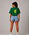 Cropped Oversized Verde Bandeira - Imagem 3