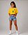 Cropped Infantil Amarelo Brasil - Imagem 2