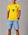 Camiseta Dry Masculina Amarelo Brasil - Imagem 1