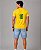 Camiseta Dry Masculina Amarelo Brasil - Imagem 3