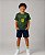 Camiseta Dry Infantil Verde Musgo Brasil - Imagem 2