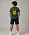 Camiseta Dry Infantil Verde Musgo Brasil - Imagem 3