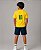 Camiseta Dry Infantil Amarelo Brasil - Imagem 3