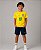 Camiseta Dry Infantil Amarelo Brasil - Imagem 2