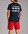 Camiseta Infantil Térmica Dry Beach Marinho - Imagem 1