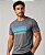 Camiseta Masculina Dry Cinza Degrade - Imagem 1