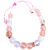 Pulseira ajustável Rosa - Imagem 1