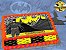 Batman Papel de Arroz Comestível P/ Bolo Retangular Com 4 Faixas Laterais - Imagem 1