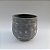 Vaso Oval Dolomita Cinza Tamanho M - Imagem 1