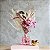 ARRANJO DE FLORES DESIDRATADAS MINI SONHO ROSA - Imagem 2