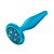 PLUG IUPI AZUL HARD - HA133A - Imagem 1