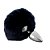 PLUG CROMADO POMPOM ESCURO HARD - HA115 - Imagem 1