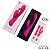 VIBRADOR PONTO G C/ PLUG MOONLIGHT PINK - 5599 - Imagem 3