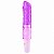 VIBRADOR PÊNIS EM JELLY ROXO IMPORTADO - 6174 - Imagem 1