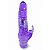 VIBRADOR COELHO JELLY ESTIMULADOR ROXO IMPORTADO - 5034 - Imagem 1