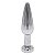 Plug Anal Em Aço Com Cristal Pequeno - 6173 - Imagem 5