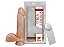 PENIS VENTOSA C/ESCROTO E VIBRO 16,0 X 3,5CM SEXY FANTASY - PV024 - Imagem 1