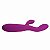 Vibrador De Ponto G e Clitóris Dueto Recarregável Roxo - 7157 - Imagem 3