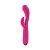 Vibrador De Ponto G e Clitóris Flat Recarregável Pink - 7153 - Imagem 2