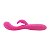 Vibrador De Ponto G e Clitóris Flat Recarregável Pink - 7153 - Imagem 4