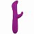 Vibrador De Ponto G e Clitóris Laila Recarregável Roxo - 7158 - Imagem 1