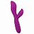 Vibrador De Ponto G e Clitóris Lelis Recarregável Roxo - 7155 - Imagem 1