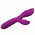 Vibrador De Ponto G e Clitóris Lelis Recarregável Roxo - 7155 - Imagem 3