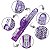 Vibrador Rotativo 36 Vibraçoes Recarregavel Roxo - 7234 - Imagem 3