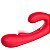 Vbrador Ponto G E Clitóris 2 Vermelho - 7539 - Imagem 8