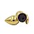 Plug Anal de Aço Redondo Dourado M - 7053 - Imagem 5