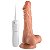 Pênis Super Realístico com Vibro à Pilha 22,0 x 4,5cm - 8242 - Imagem 1